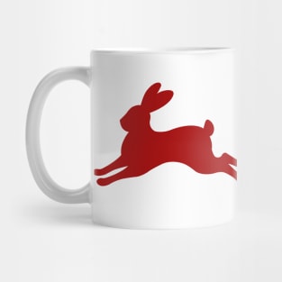 Year of the rabbit, Lucky red rabbit Mug